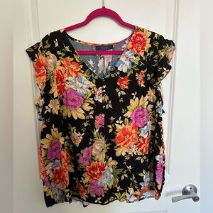 RACHEL Rachel Roy flutter sleeve top - 1x